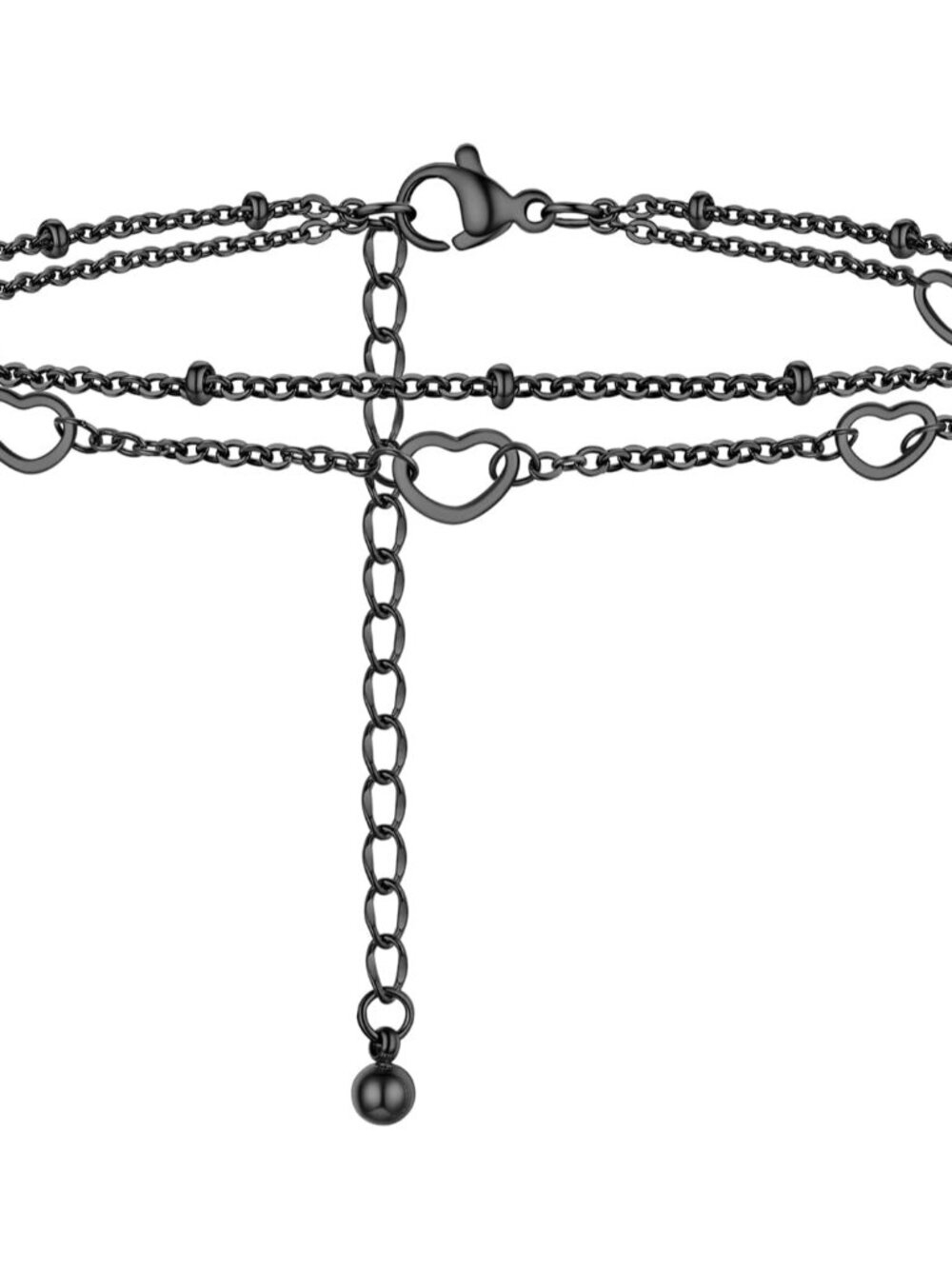 Elegant Waterproof Gold & Silver Anklet for Women